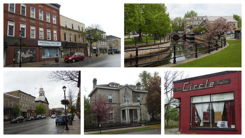 Perth, une belle étape sur le canal Rideau!