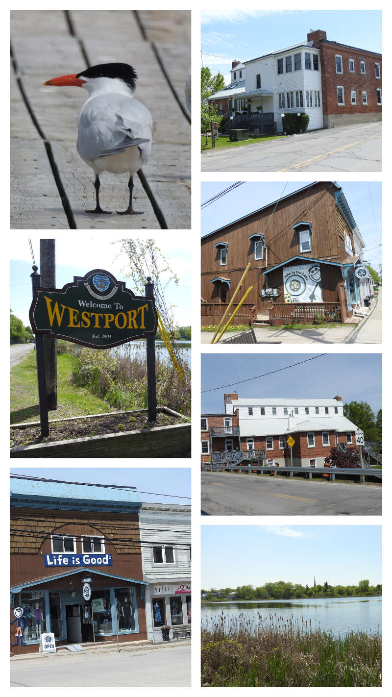 Westport, une belle étape en vacances le long du Canal Rideau