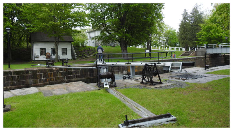 Vacances actives : découvrez l'écluse de Chaffey sur le canal Rideau!