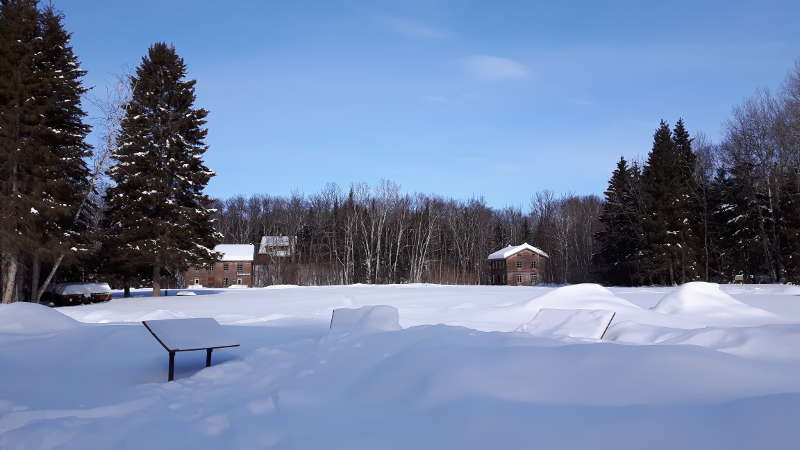 Un aperçu de l'enneigement à Val Jalbert cet hiver 2017