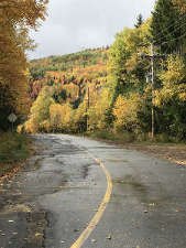 Paysages colorés du Québec à l'automne